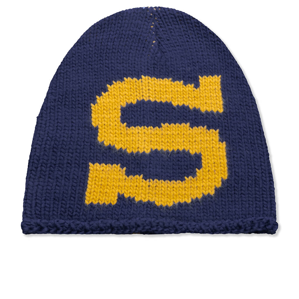 Skullcap Knit Burly S - Navy