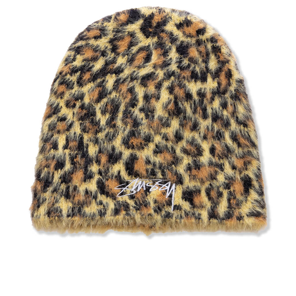 Skullcap Leopard Pattern - Brown