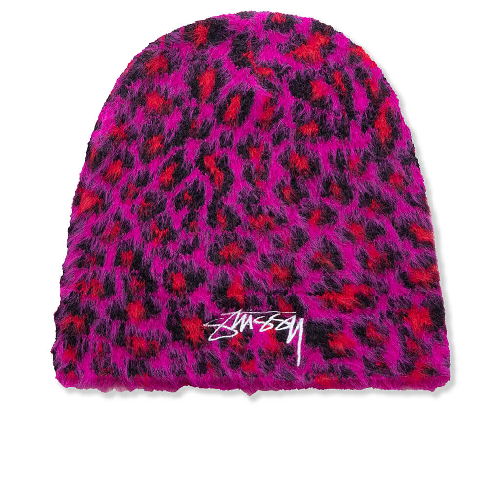 Skullcap Leopard Pattern - Pink