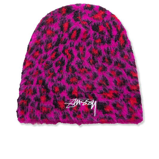 Skullcap Leopard Pattern - Pink