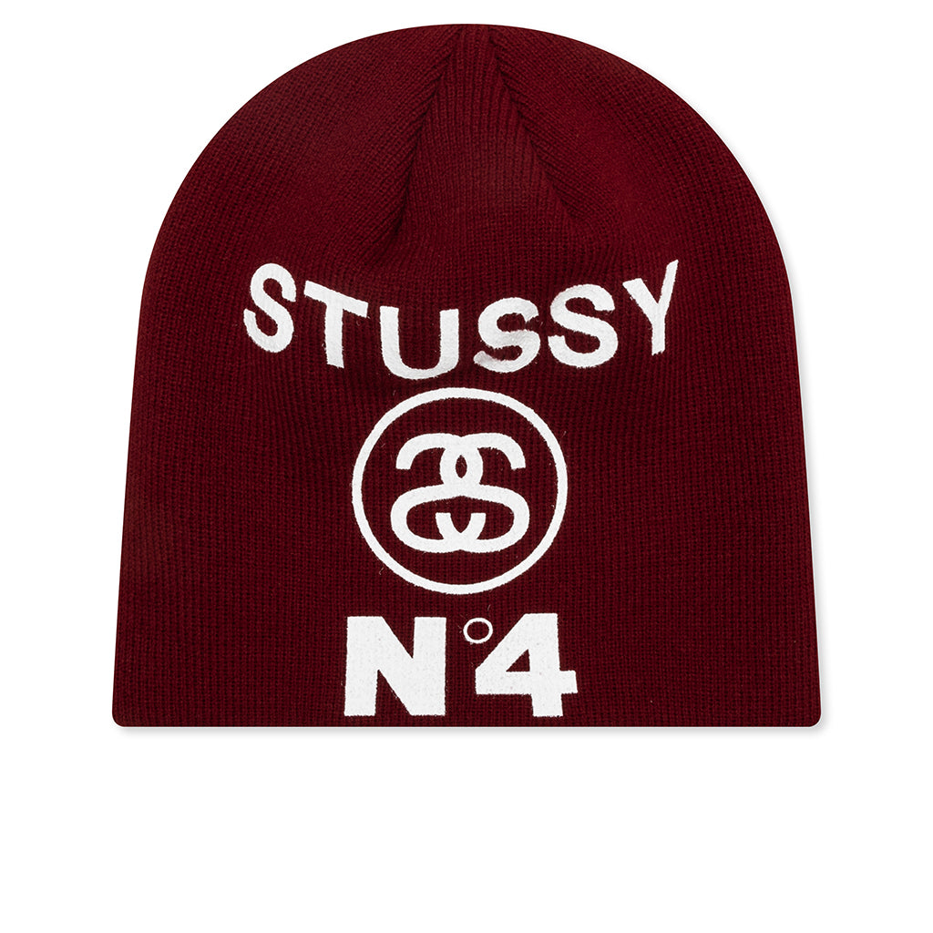 Skullcap Number 4 - Maroon