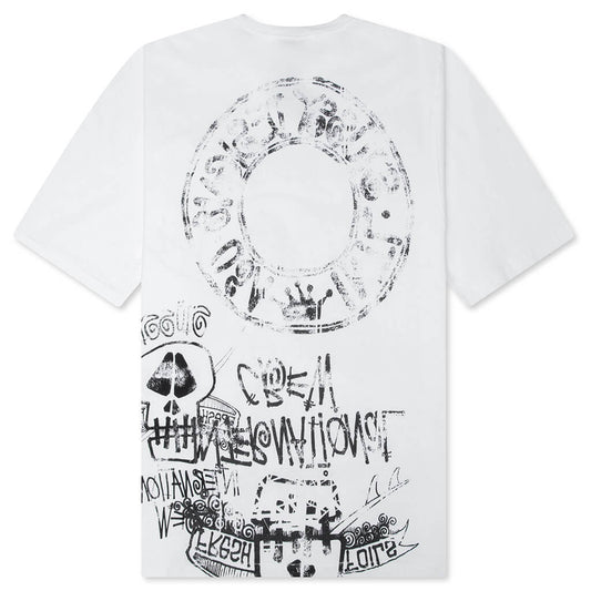 Skulls Pigment Dyed Tee - Natural
