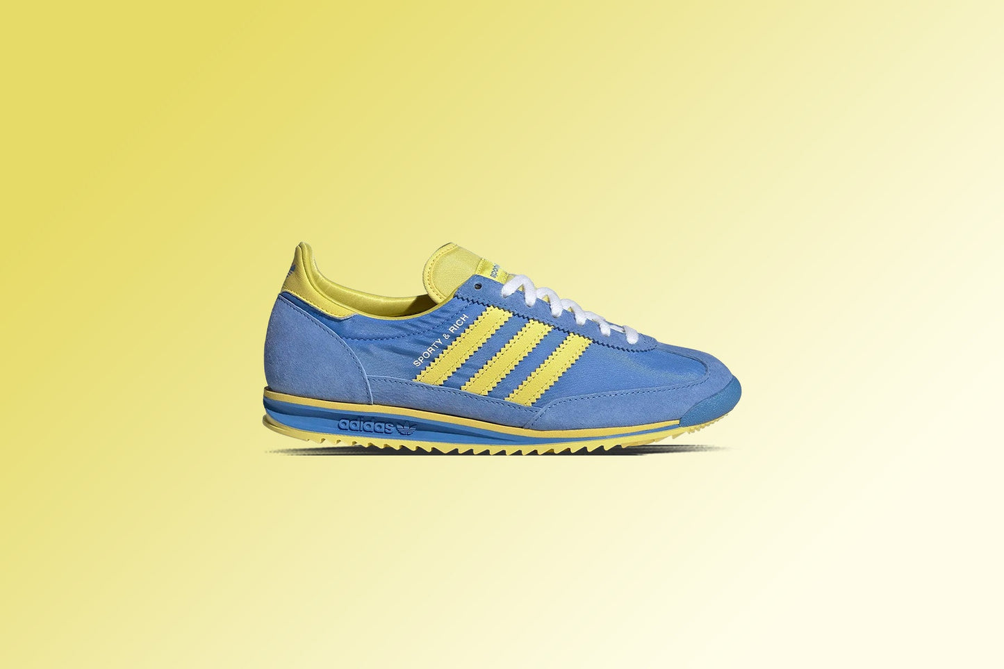 adidas Originals x Sporty & Rich SL72 Women's - Real Blue/Light Yellow/White