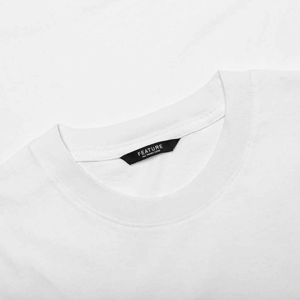 Dean Sleeveless Tee - White