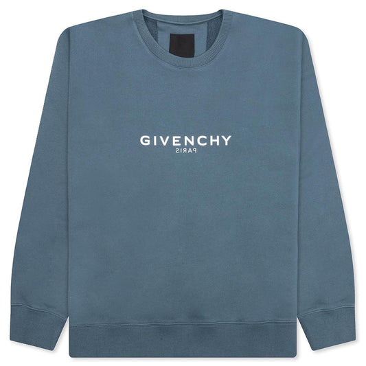 Slim Fit Sweatshirt - Military Blue