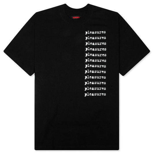 Slip Pocket T-Shirt - Black