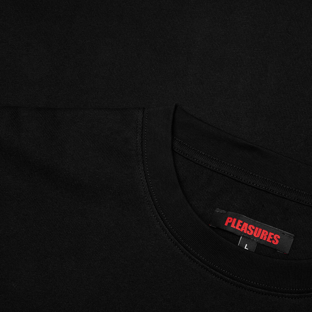 Slip Pocket T-Shirt - Black