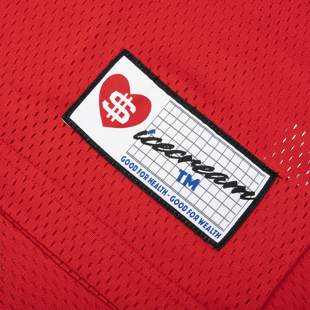 Slushie S/S Knit Jersey - Salsa