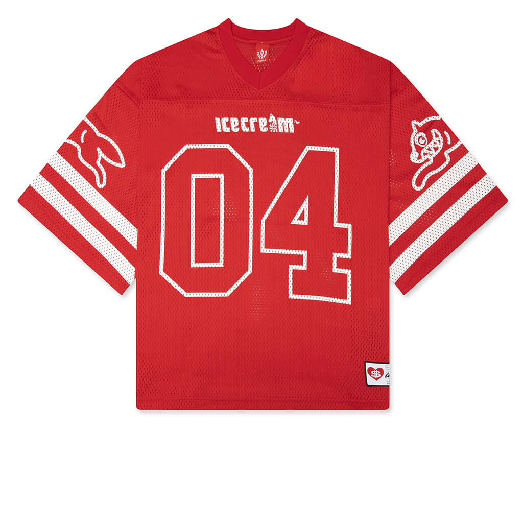 Slushie S/S Knit Jersey - Salsa
