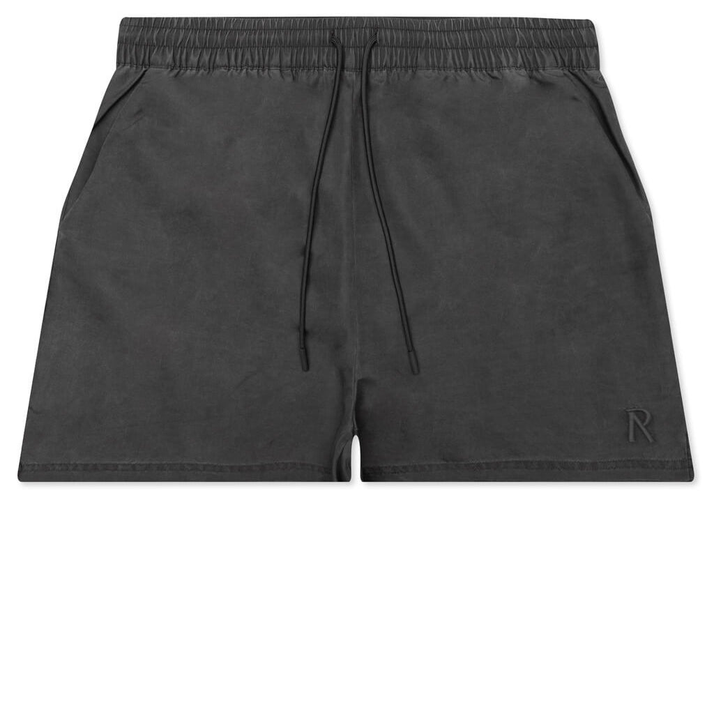 Smart Swim Shorts Metal Initial - Black