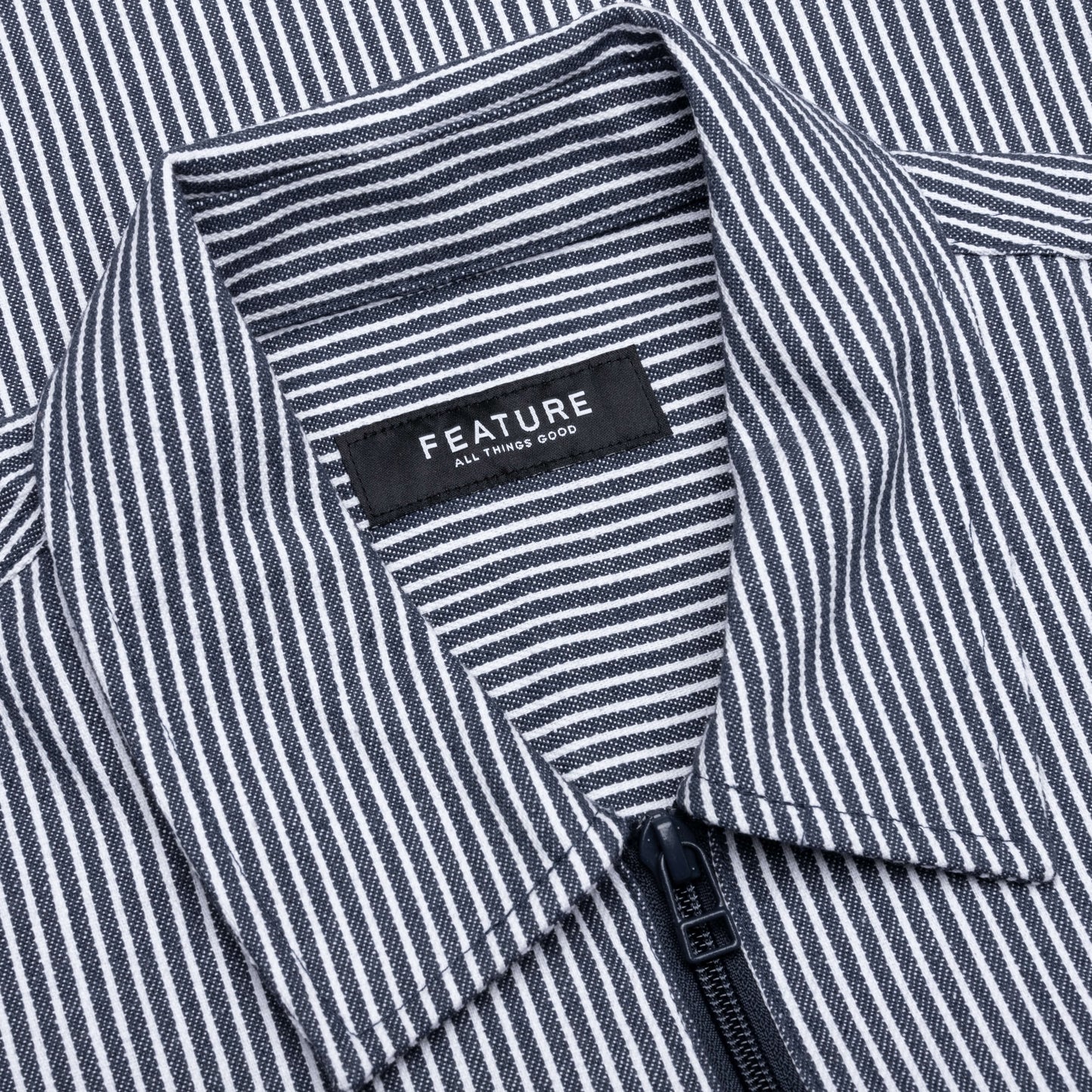 Smith 3/4 Zip Shirt - Blue