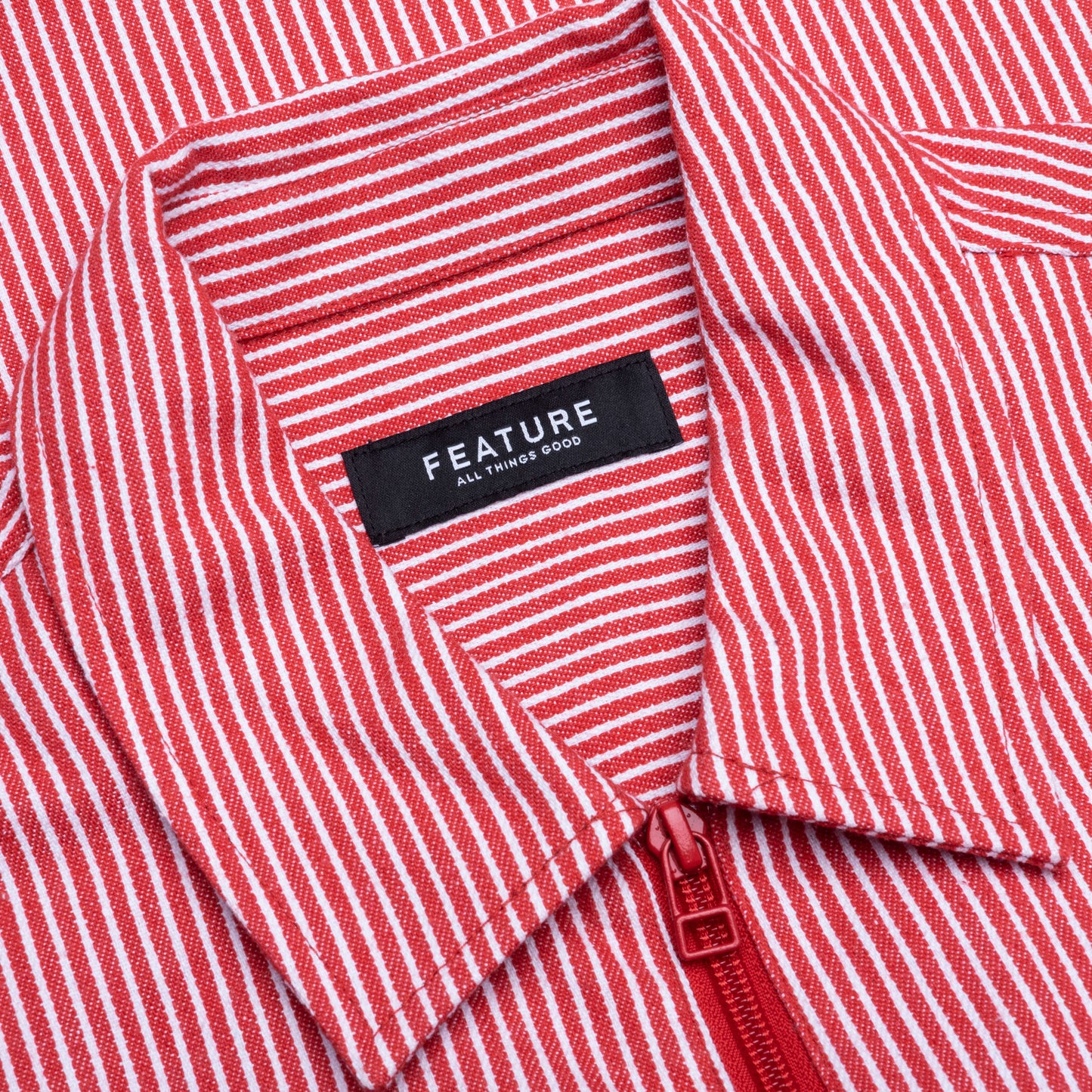Smith 3/4 Zip Shirt - Red