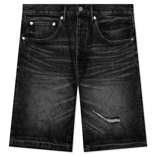 Smoke Worn Vintage Shorts - Black