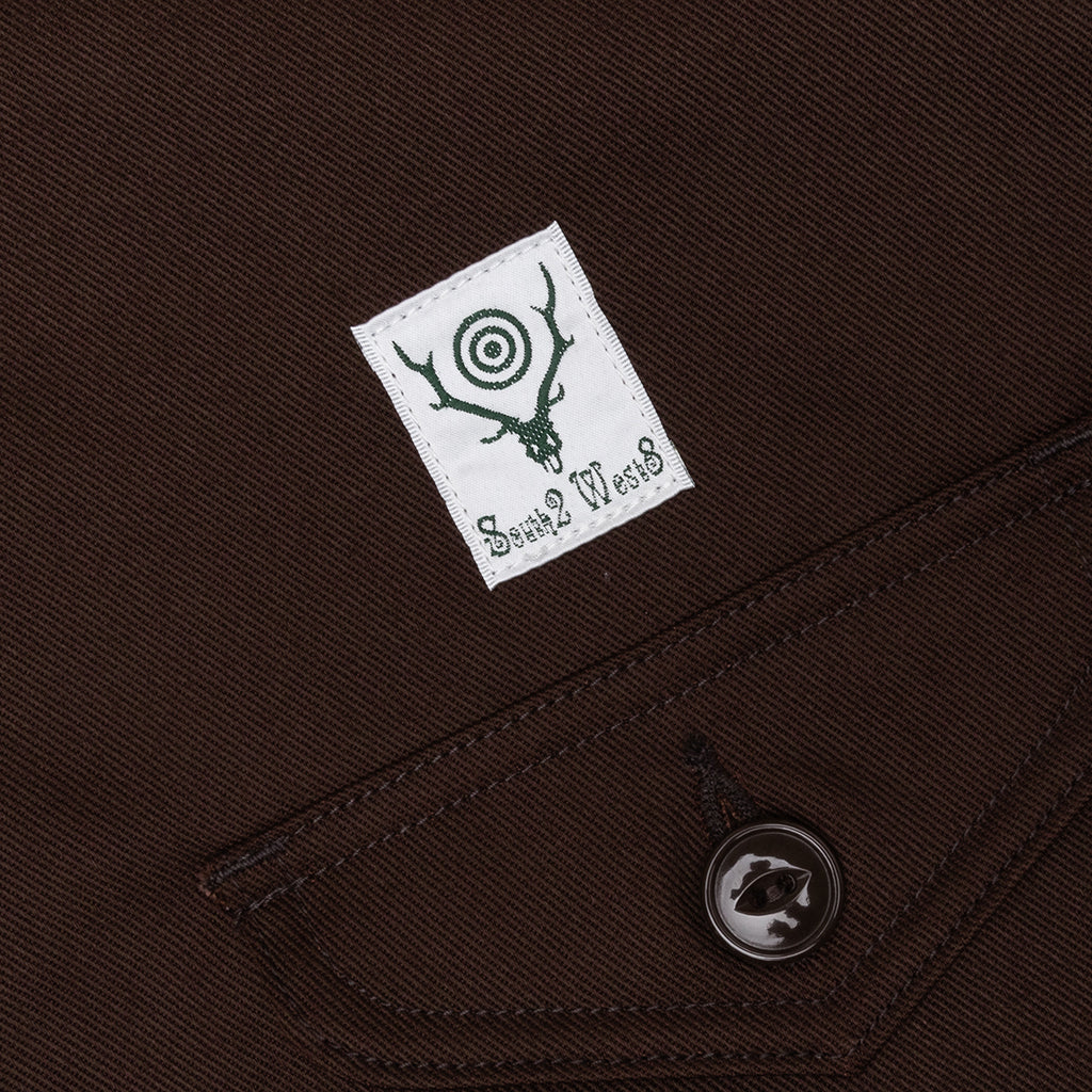 Smokey Twill Shirt - Brown