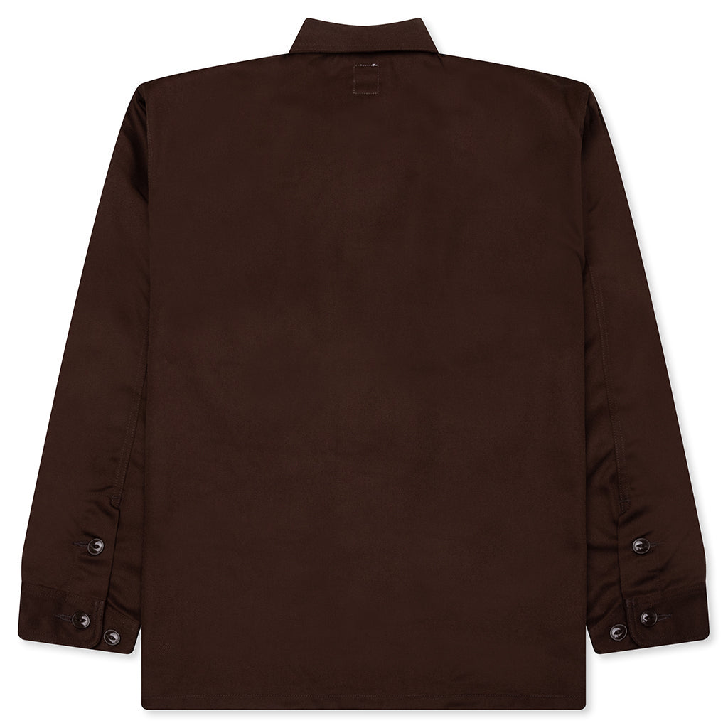Smokey Twill Shirt - Brown