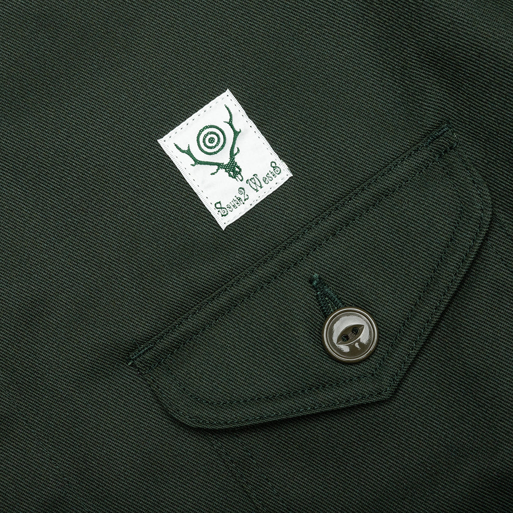 Smokey Twill Shirt - Green