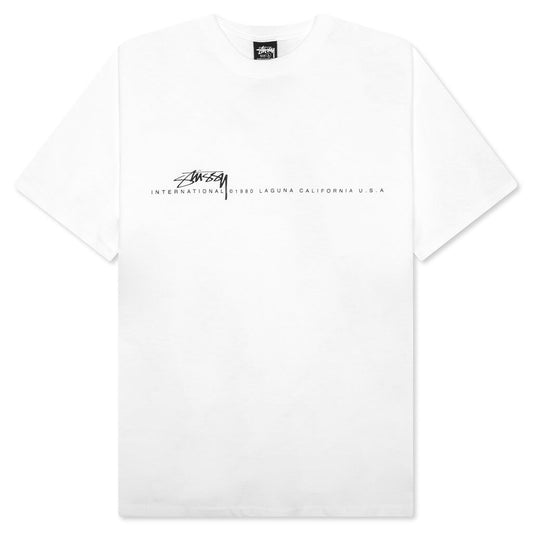 Smooth 80 Tee - White