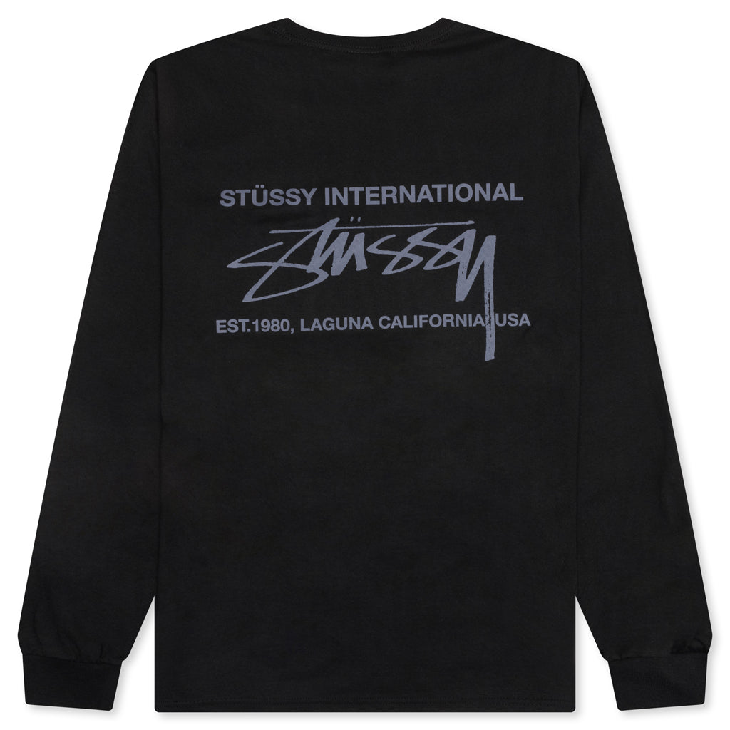 Smooth Int. L/S Tee - Black