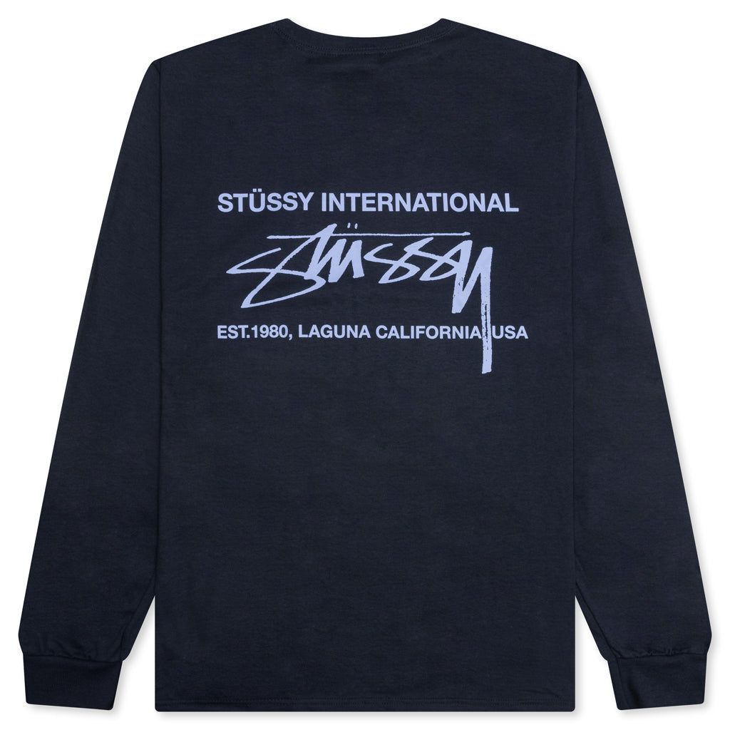 Smooth Int. L/S Tee - Navy