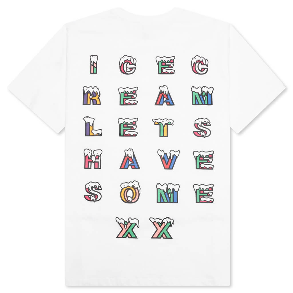 Snowfall S/S Tee - White