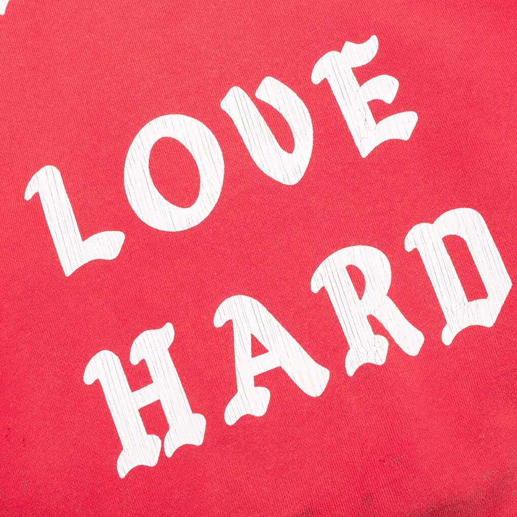 Soft Love Crew Sweater - Red