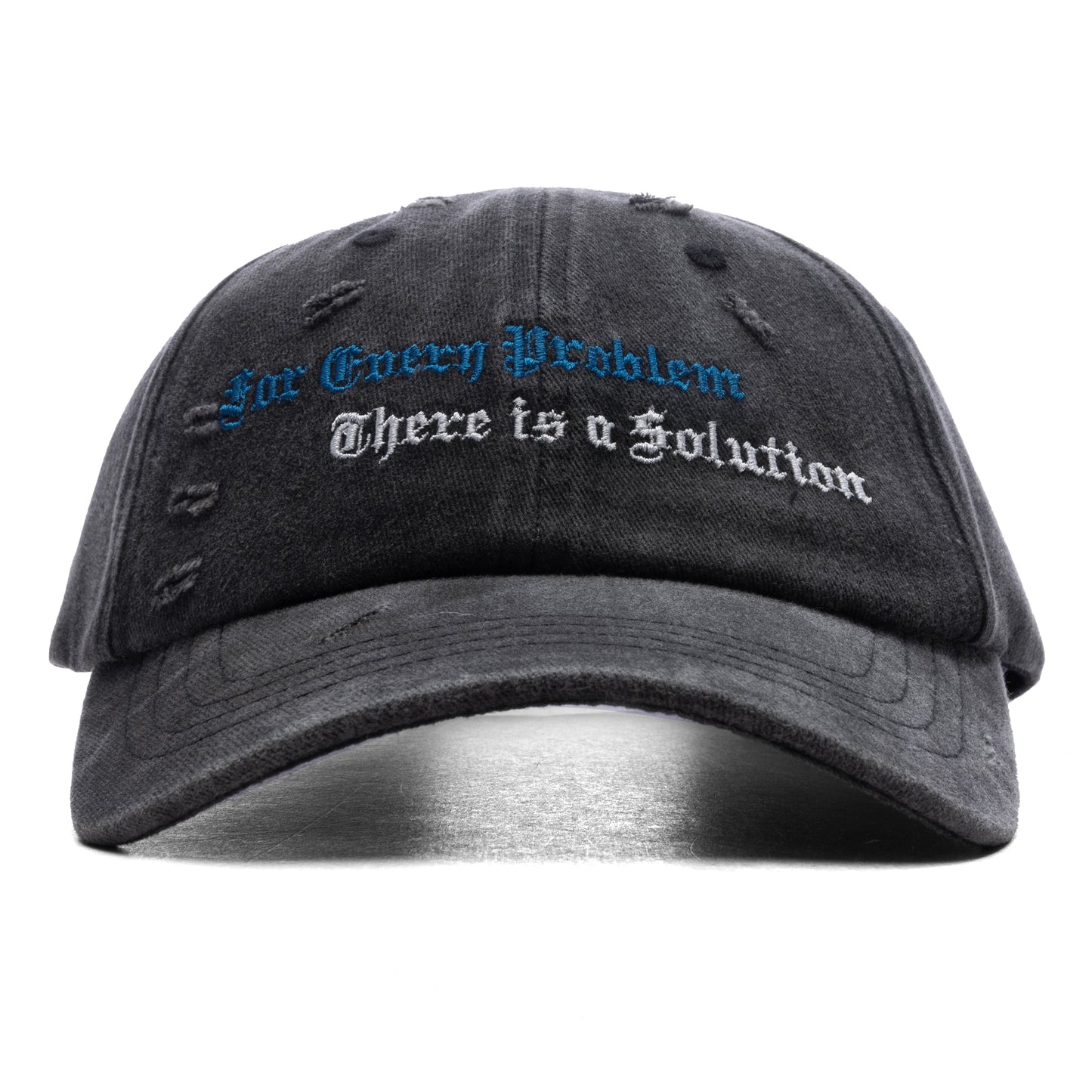 Solutions 6 Panel - Washed Black