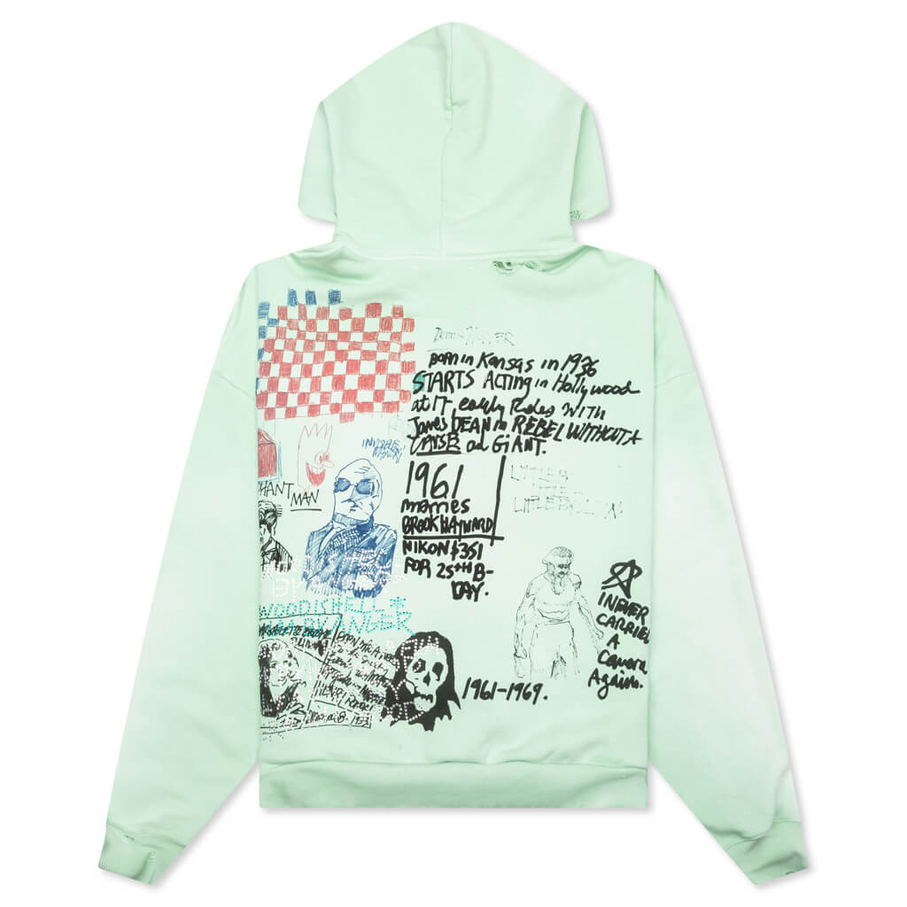 Son of Sal Hooded Sweatshirt - Mint Green