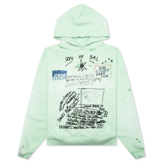 Son of Sal Hooded Sweatshirt - Mint Green