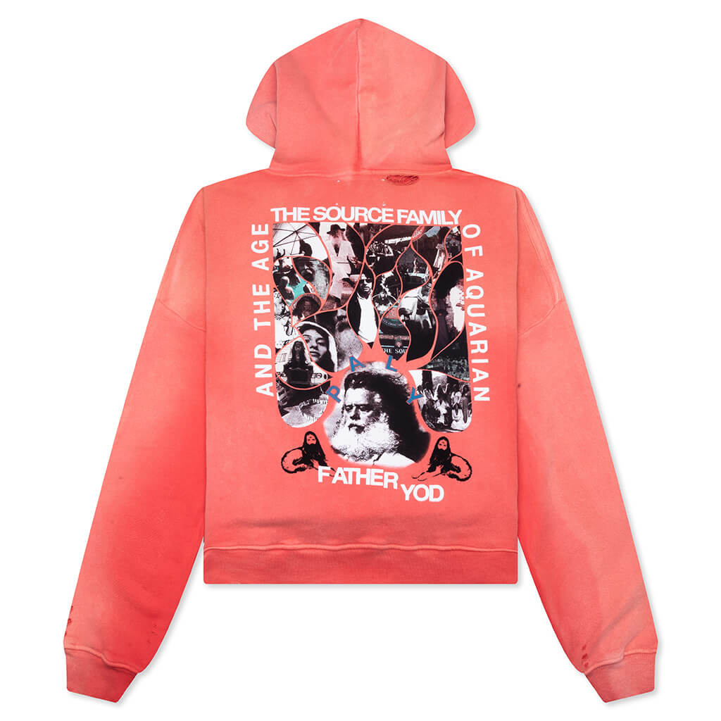 Source Family Hooded Sweatshirt - Red