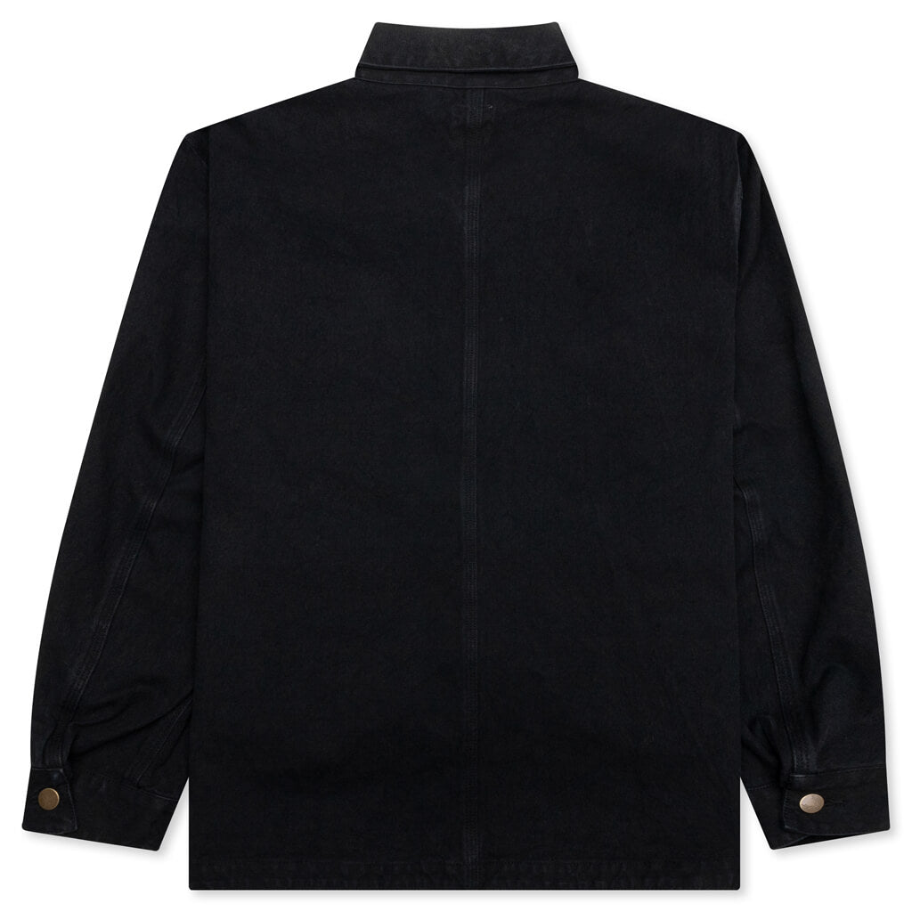 Coverall 10oz Cotton Canvas - Black