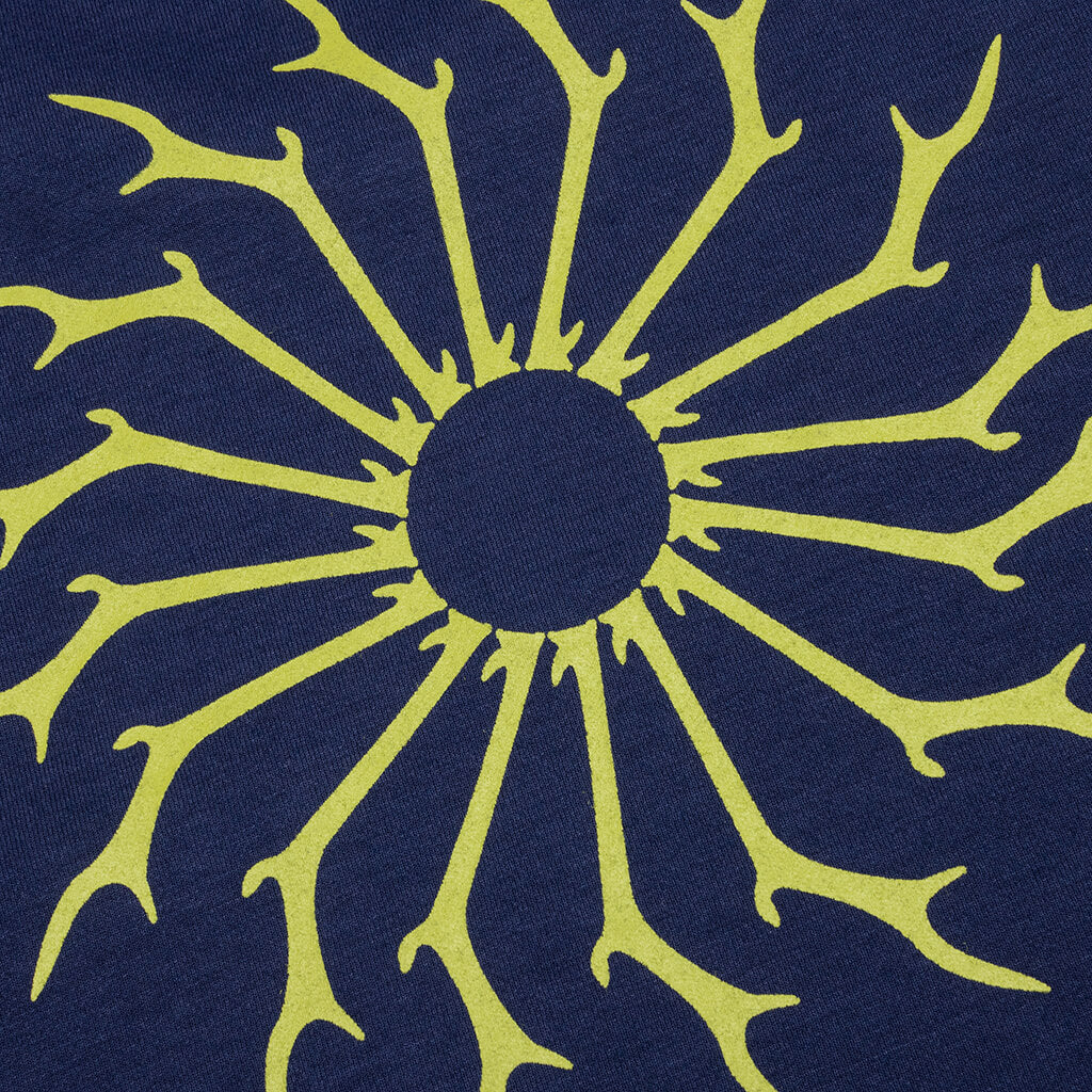 Round Pocket S/S Tee - Navy