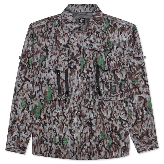 Tenkara Trout Shirt - Horn Camo