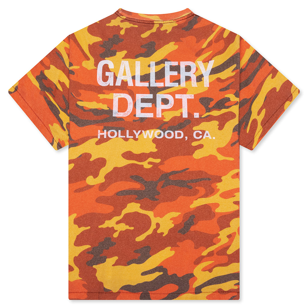 Souvenir Tee - Orange Camo