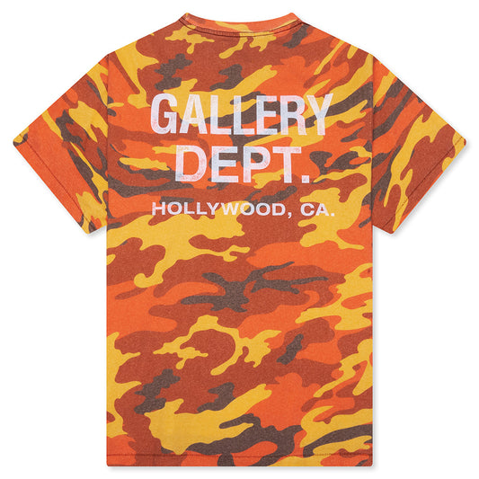 Souvenir Tee - Orange Camo