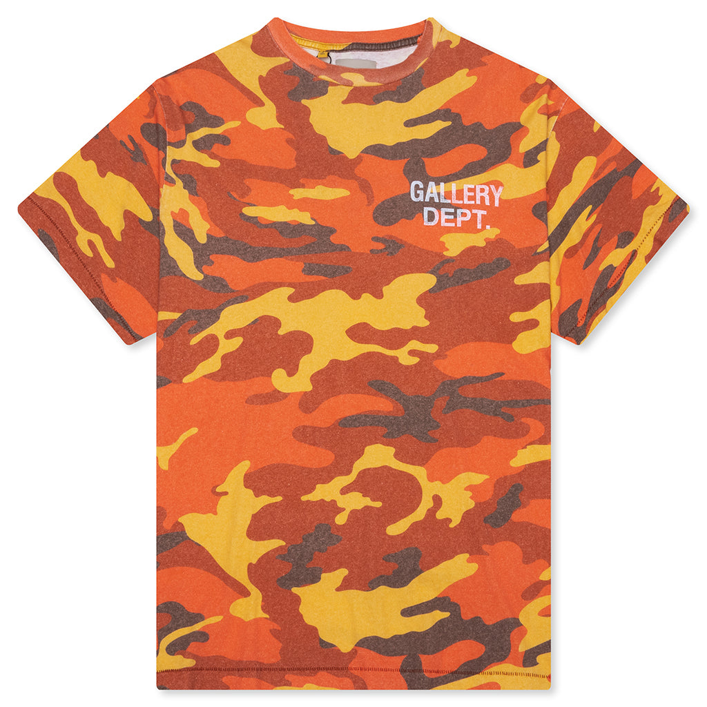 Souvenir Tee - Orange Camo
