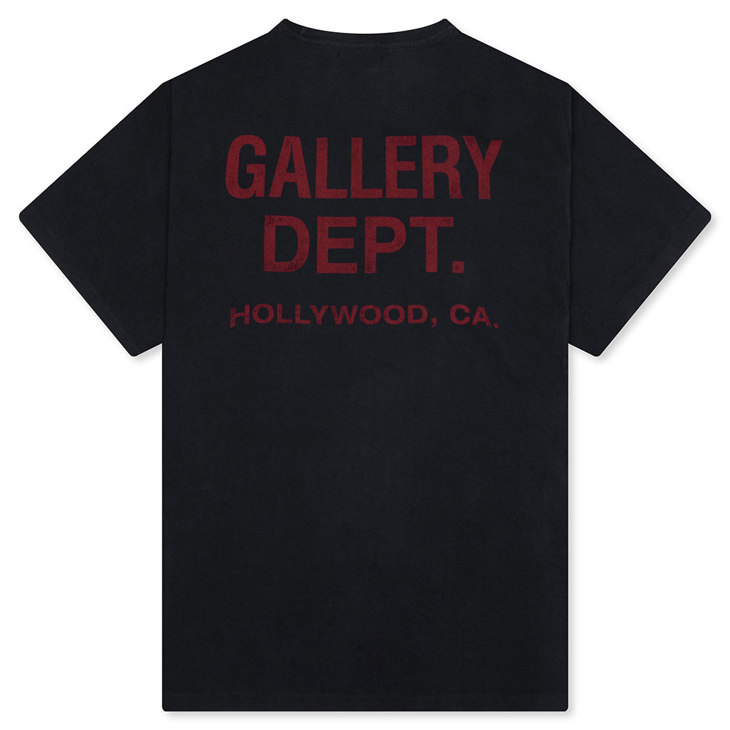 Souvenir Tee - Washed Black