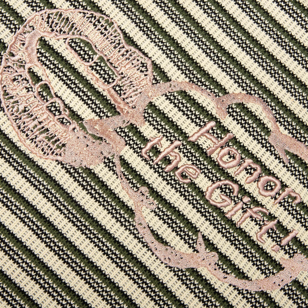 Speak Striped Crew - Olive