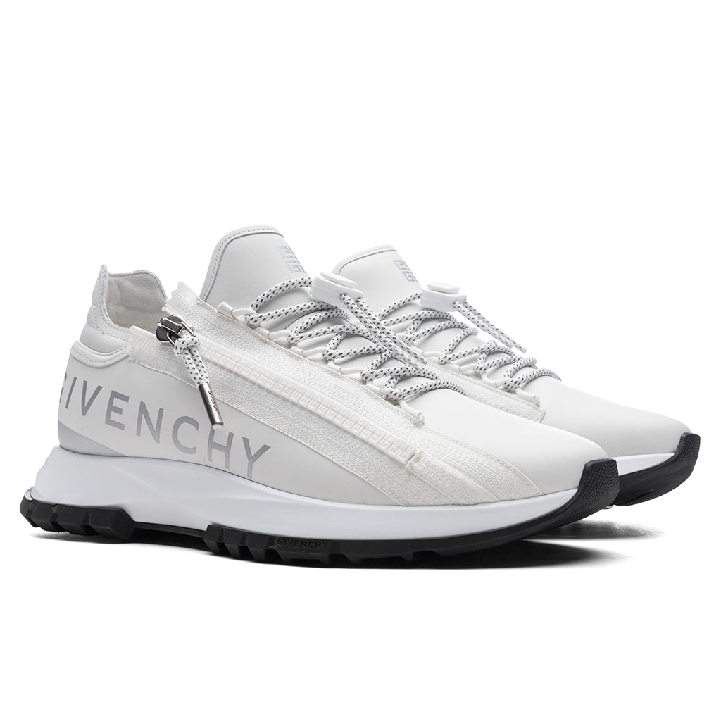 Spectre Zip Runners - White/Silvery