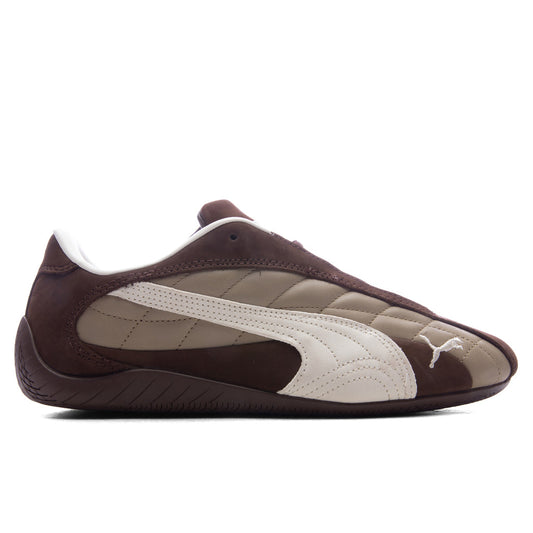 Speedcat Plus Quilted - Espresso Brown/Warm White
