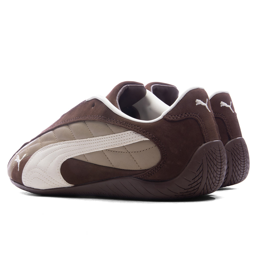Speedcat Plus Quilted - Espresso Brown/Warm White