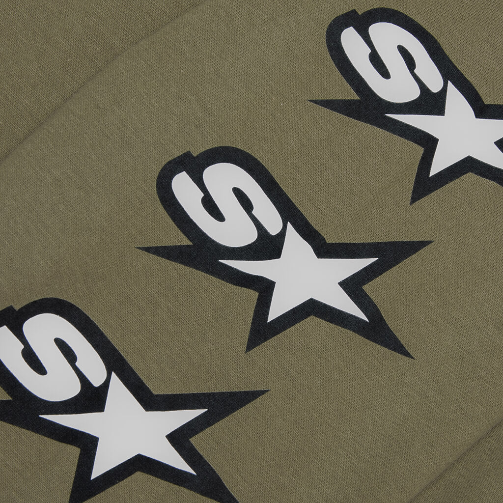 Speedway L/S Tee - Army