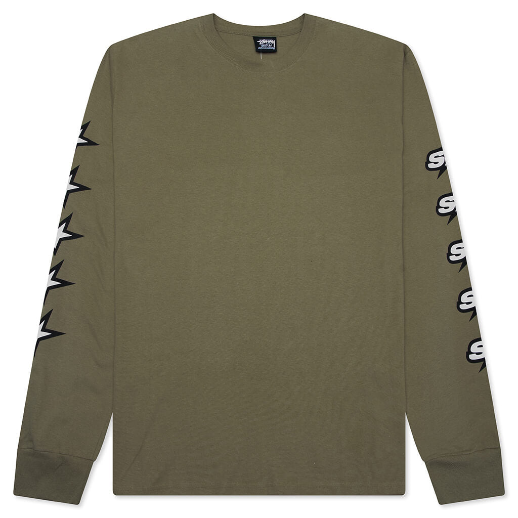 Speedway L/S Tee - Army