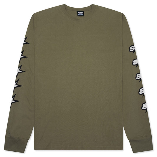 Speedway L/S Tee - Army