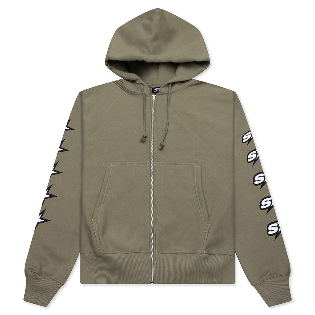 Speedway Zip Hoodie - Army