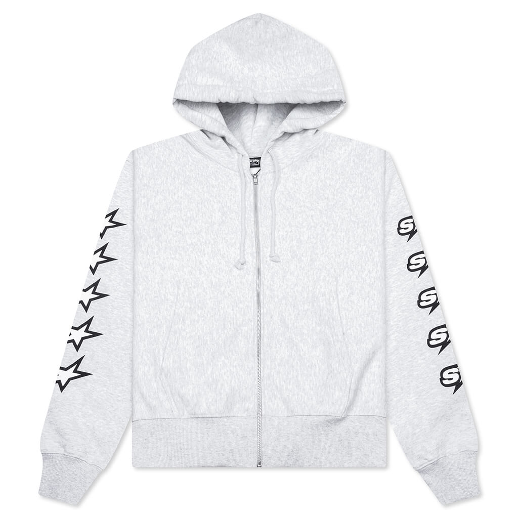 Speedway Zip Hoodie - Ash Heather