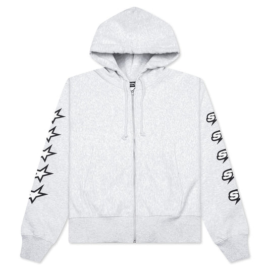 Speedway Zip Hoodie - Ash Heather
