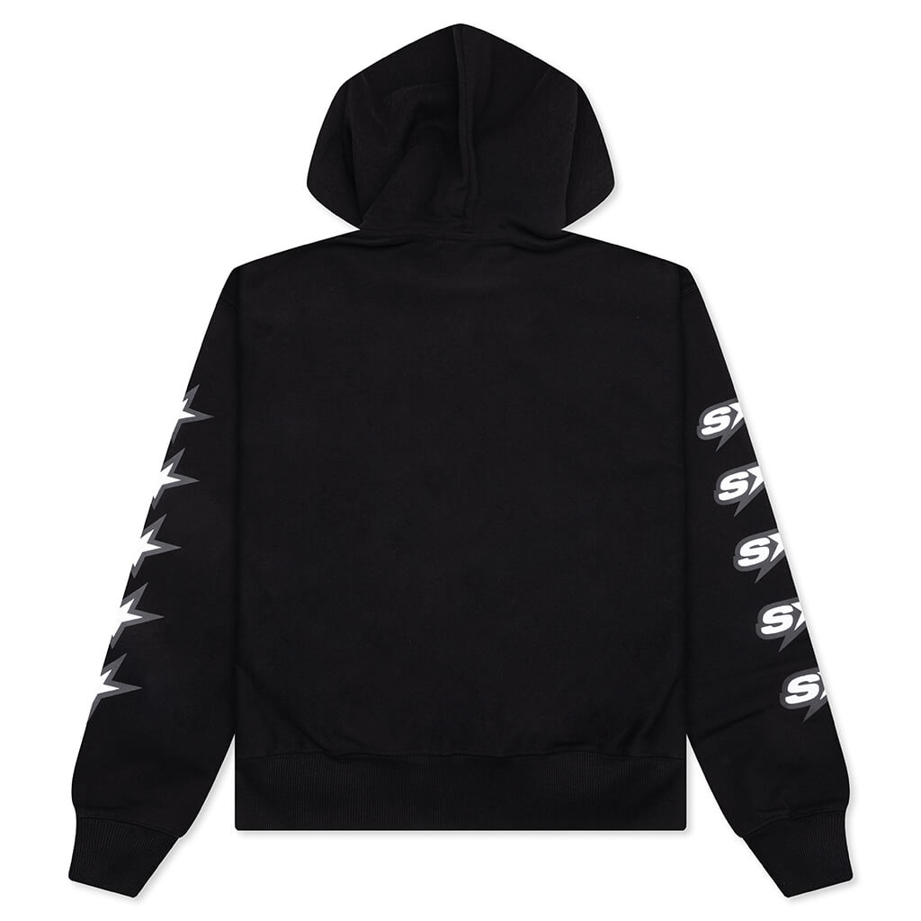 Speedway Zip Hoodie - Black