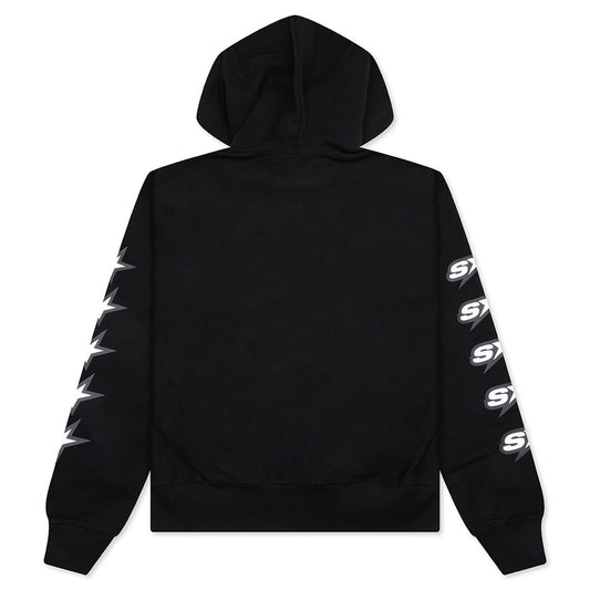 Speedway Zip Hoodie - Black