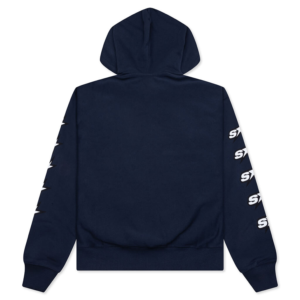 Speedway Zip Hoodie - Navy