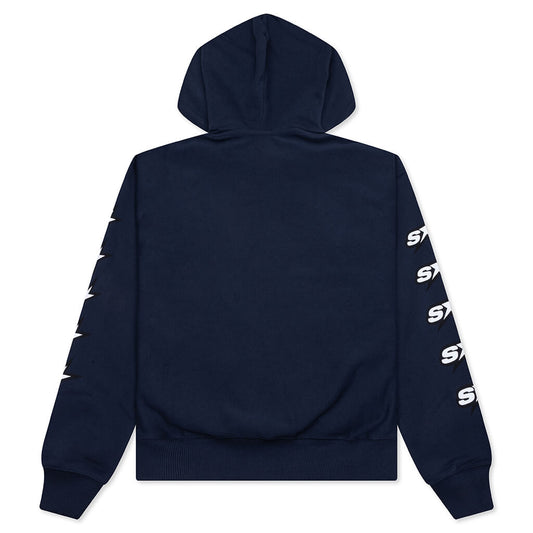 Speedway Zip Hoodie - Navy